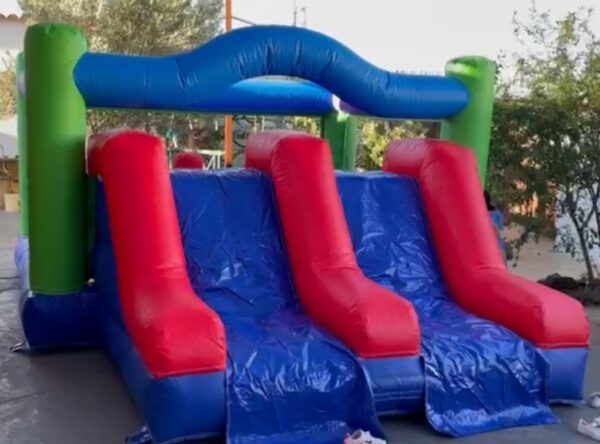 Castillo Hinchable Doble Tobogan